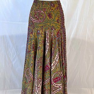 Go Gal Plazzo Pants - Brown/Red
